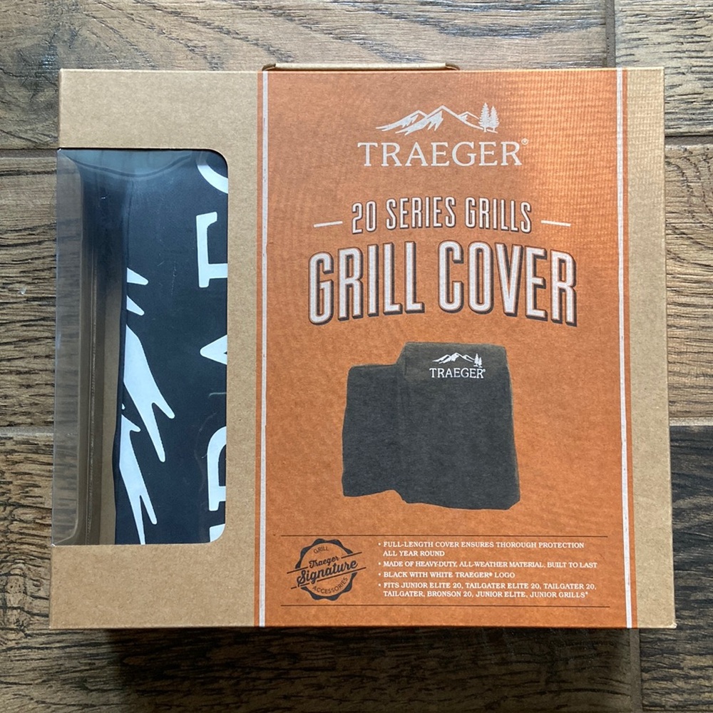 Traeger Black Grill Cover for 20 Series